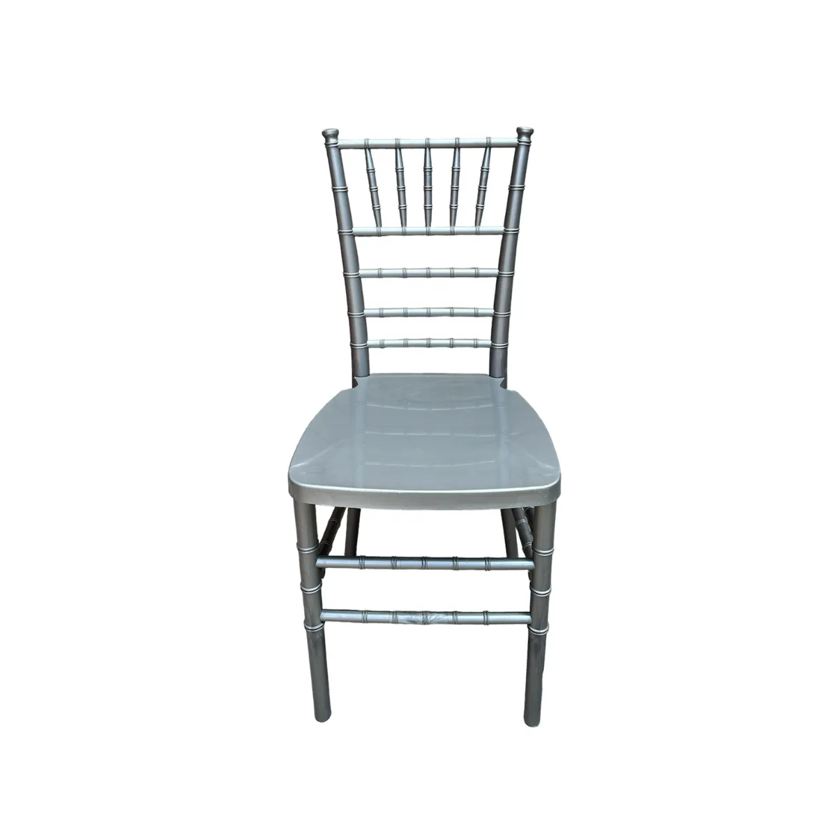 Silla Tiffany Plata para eventos premium